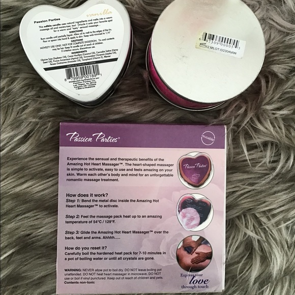 NEW Intimate body candle oil & hot massager - Picture 2 of 5